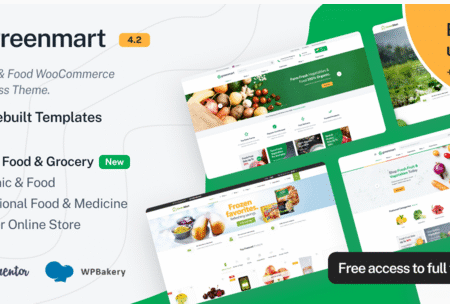 GreenMart – Organic & Food WooCommerce