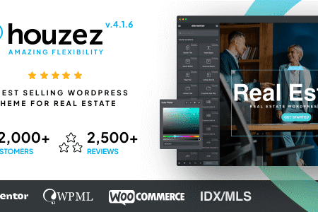 Houzez — Real Estate WordPress Theme